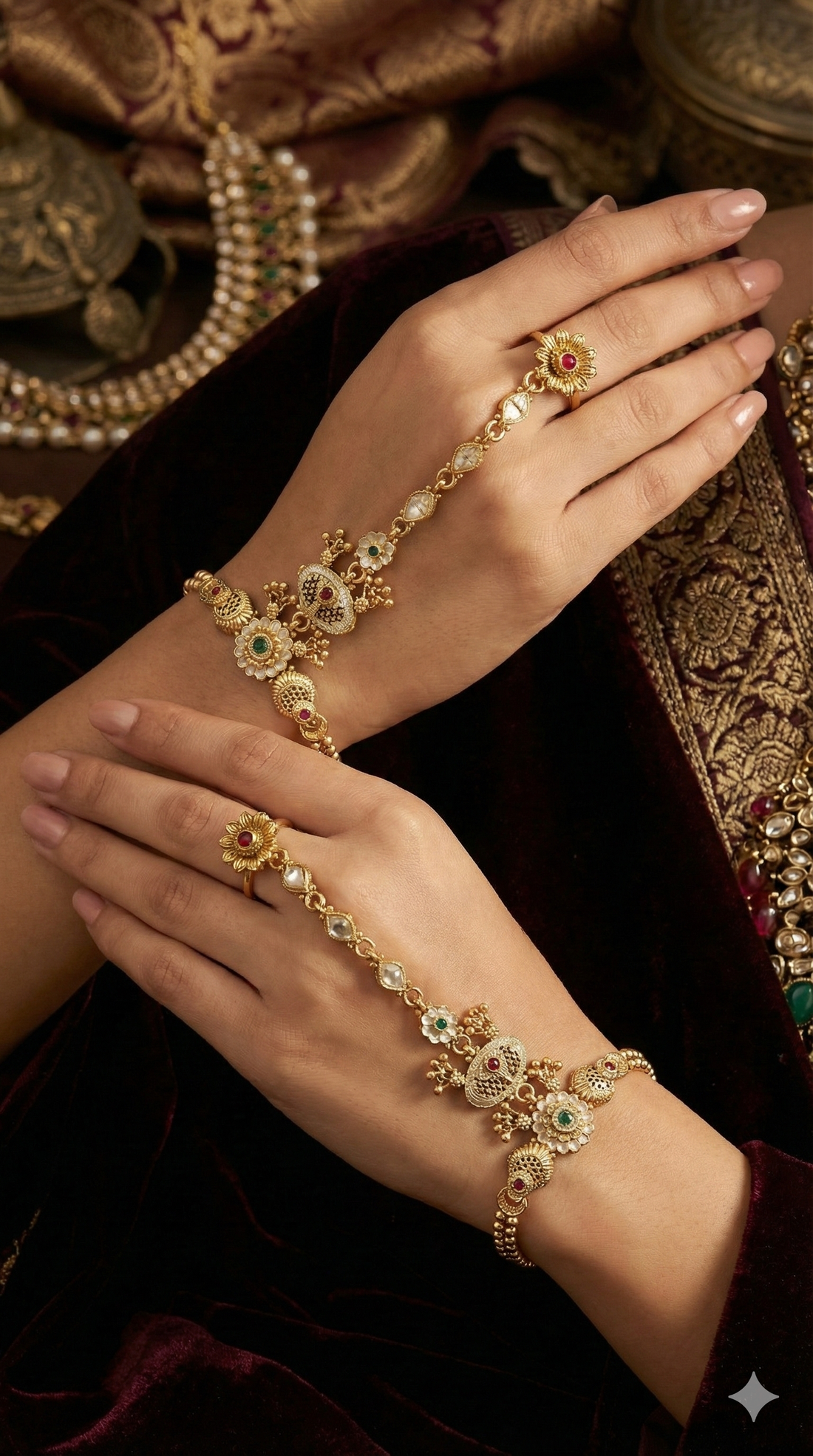Rajwada Heritage Hathphool Set