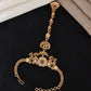 Gold Antique Haath Phool/ Haath Pocho For Women ( PACK OF 2 )