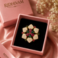 Royal Heritage Ruby & Emerald Guttapusalu Seed Pearl Statement Ring