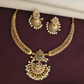 Royal Heritage Pendant & Jhumka Set