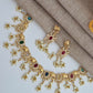 The Navratna Elegance Elephant Necklace Set
