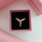 Royal Avant-Garde Zipper Multi-Gem 18K Gold-Plated Statement Ring