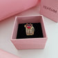 Royal Ruby Red Multi-Band Adjustable Ring (18K Gold Plated)