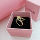 Royal Sunburst Arch Adjustable Ring (18K Gold Plated)