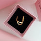 Royal Sunburst Arch Adjustable Ring (18K Gold Plated)