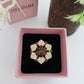 Royal Heritage Ruby & Emerald Guttapusalu Seed Pearl Statement Ring